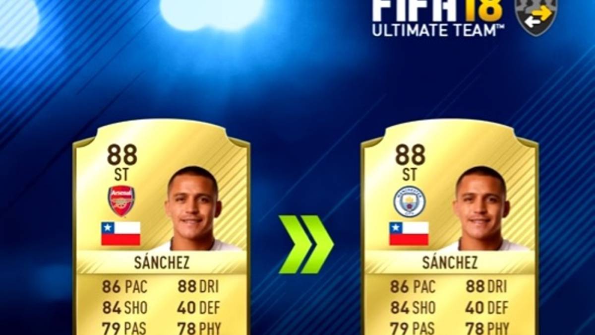 Alexis Sanchez Ya Se Luce Como Jugador Del City En El Fifa 18 As Chile