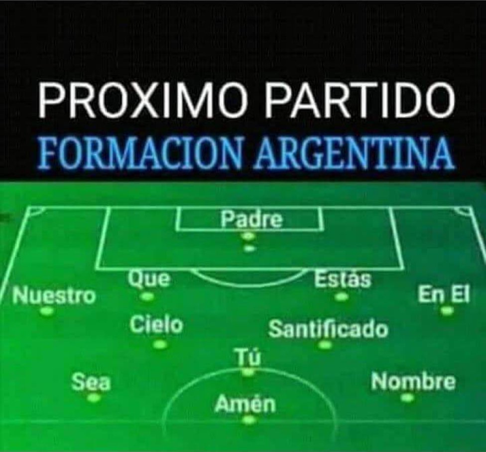 Los Mejores Memes Del Rezo Argentino A Nigeria AS Chile