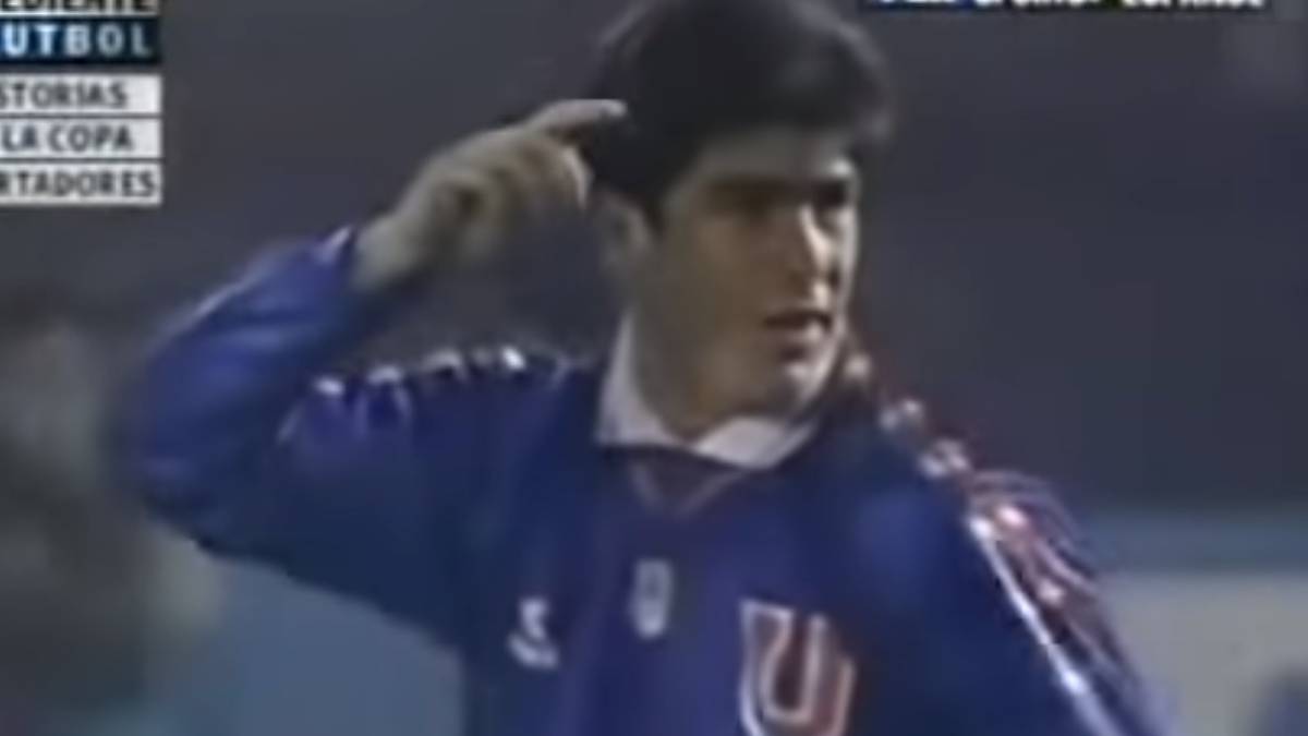 Hace 23 Anos Marcelo Salas Brillo Ante River En El Nacional As Chile