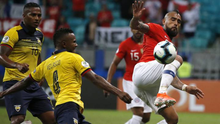 Ecuador 1 2 Chile Resumen Goles Y Cronica En Copa America As Chile
