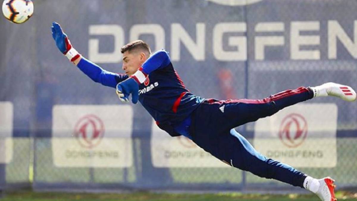 Universidad De Chile Quien Es Cristobal Campos Arquero De La U Contra Inter As Chile